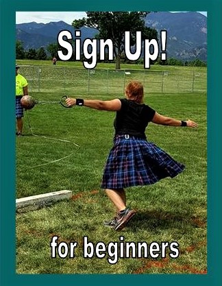Learn Scottish Highland Games Events Sign Up Form for sidebars 2